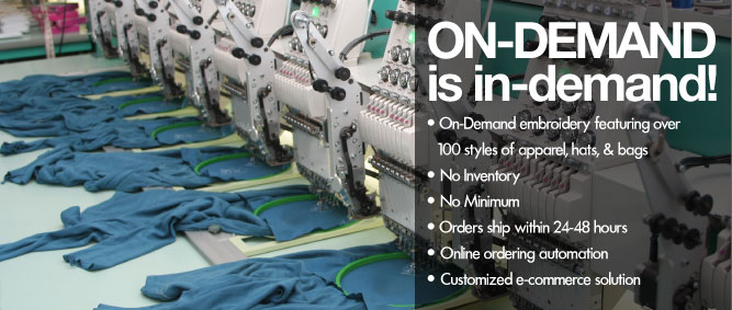 Learn more about on JMA's groundbrekaing On-Demand apparel and bags model